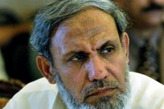 Lãnh đạo phong trào vũ trang Hamas Mahmoud Zahar. (Nguồn: AFP) 