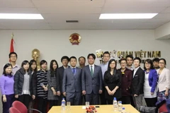 Các đại biểu tại lễ kỷ niệm. (Nguồn: Đại sứ quán Việt Nam tại New Zealand)