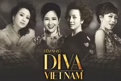Bốn diva nhạc Việt đương thời tái hợp trong đêm 'gặp gỡ mùa Thu.' (Ảnh: Huyền Trang)
