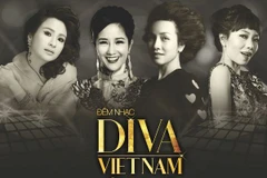 Bốn diva nhạc Việt đương thời tái hợp trong đêm 'gặp gỡ mùa Thu.' (Ảnh: Huyền Trang)