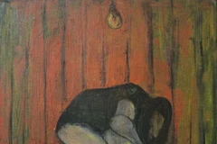 Bức tranh lần đầu được công bố của họa sỹ Lê Quảng Hà. (Ảnh: BTC)