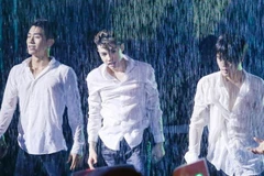 Nhóm Noo Phước thịnh tiếp tục ghi điểm đêm chung kết. (Ảnh: Maison de Bil)