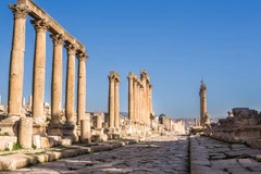Một khu di tích từ thời La Mã tại Jerash. (Ảnh: Alamy)