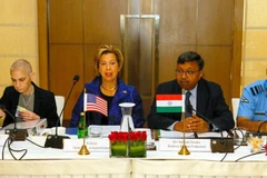 Cuộc họp về Sáng kiến thương mại và Công nghệ quốc phòng DTTI. (Ảnh: IANS)