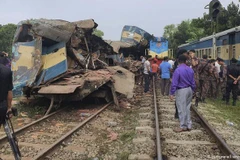 Hiện trường vụ tai nạn. (Ảnh: DW)