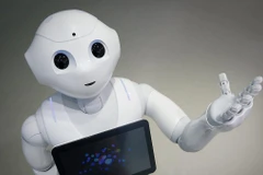 Robot mang tên Pepper do Nhật Bản chế tạo. (Ảnh: Pinterest)