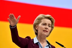 Bộ trưởng Quốc phòng Đức Ursula von der Leyen. (Ảnh: AFP/TTXVN) 