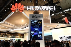Australia cấm Huawei tham gia vào dự án mạng 5G của nước này. (Ảnh: THX/TTXVN)