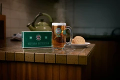 VB Tea, loại trà có vị giống bia hơi. (Ảnh: Victoria Bitter)