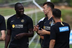 Lukaku nhanh chóng hòa nhập với các đồng đội mới. (Ảnh: Getty)