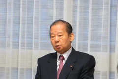 Tổng Thư ký đảng Dân chủ Tự do (LDP) Toshihiro Nikai. (Ảnh: Đào Tùng/TTXVN)