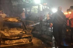 Hiện trường vụ nổ. (Ảnh: Egyptianstreets)