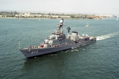 Một tàu khinh hạm lớp Ulsan của Hàn Quốc. (Ảnh minh họa: Wikipedia)