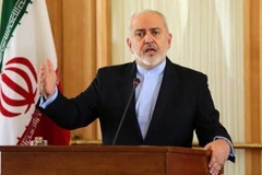 Ngoại trưởng Iran Mohammad Javad Zarif phát biểu tại Tehran. (Ảnh: IRNA/TTXVN) 