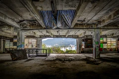 Một công trình bỏ hoang tại Hong Kong. (Ảnh: HK Urbex)
