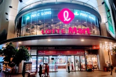 Siêu thị Lotte Mart tại Việt Nam. (Ảnh: Wyld Family Travel)