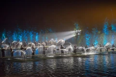 Vở diễn "Tinh hoa Bắc Bộ". (Ảnh: CTV/Vietnam+) 