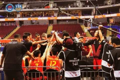 Đội tuyển bóng rổ Việt Nam giành tấm huy chương Đồng lịch sử. (Ảnh: VBA)