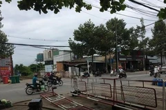 Khu vực đường sắt xảy ra vụ việc.