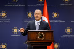 Ngoại trưởng Thổ Nhĩ Kỳ Mevlut Cavusoglu. (Ảnh: THX/TTXVN)