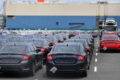 Các nhà sản xuất ô tô Nhật Bản sẽ chịu ảnh hưởng từ việc đồng yen tăng giá. (Ảnh: Nikkei)