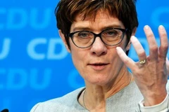 Chủ tịch CDU Annegret Kramp-Karrenbauer. (Ảnh: AFP)