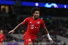 Serge Gnabry lập cú poker không tưởng vào lưới Tottenham Hotspur. (Ảnh: Getty)