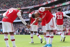 Aubameyang đã khởi đầu mùa giải mới tương đối thuận lợi. (Ảnh: PA) 