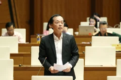 Bộ trưởng Bộ Xây dựng Phạm Hồng Hà. (Ảnh: Phương Hoa/TTXVN)