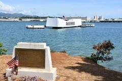 Khu tưởng niệm tại Trân Châu Cảng.