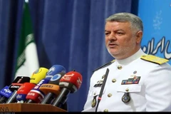 Tư lệnh Hải quân Iran Hossein Khanzadi. (Ảnh: IRNA)