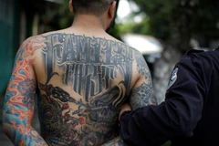 MS-13 là nhóm tội phạm gồm các thành viên là người gốc Tây Ban Nha. (Ảnh: Reuters)
