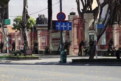 Thành phố Hồ Chí Minh tiếp tục đảm bảo quốc phòng-an ninh, trật tự an toàn xã hội. (Ảnh: Thành Chung/TTXVN)