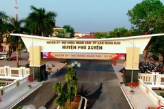 Trụ sở Huyện ủy-Hội đồng Nhân dân-Ủy ban Nhân dân huyện Phú Xuyên. (Nguồn: tienphong.vn)