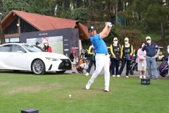 Một vận động viên trong ngày khai mạc. (Ảnh: Đức Phương/TTXVN)