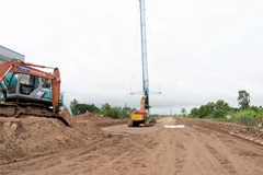 Các gói thầu bị chậm tiến độ 4,5% so với kế hoạch thi công đã điều chỉnh. (Nguồn: angiang.gov.vn)