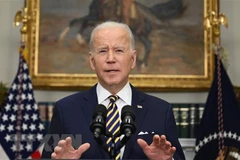Tổng thống Mỹ Joe Biden. (Ảnh: AFP/TTXVN)