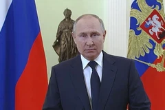 Tổng thống Nga Vladimir Putin. (Ảnh: AFP/TTXVN)