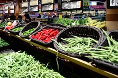 Rau quả là một những mặt hàng của Việt Nam xuất khẩu sang Lào. (Ảnh: THX/TTXVN)