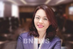 Bà Hương Trần Kiều Dung, Thành viên Hội đồng quản trị Công ty Cổ phần Tập đoàn FLC. (Ảnh: bnews/TTXVN)