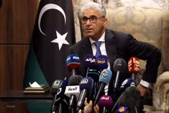 Thủ tướng lâm thời được Quốc hội Libya phê chuẩn, ông Fathi Bashagha. (Ảnh: AFP/TTXVN)