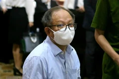 Bị cáo Tất Thành Cang, cựu phó Bí thư Thành ủy. (Ảnh: Thành Chung/TTXVN)