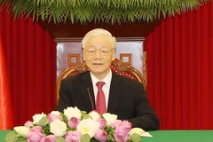 Tổng Bí thư Nguyễn Phú Trọng. (Ảnh : Trí Dũng/TTXVN)