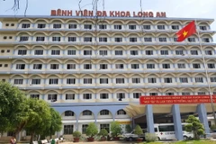 Bệnh viện Đa khoa Long An - nơi nhóm đối tượng xông vào tấn công bệnh nhân, đập phá thiết bị y tế. (nguồn: baolongan.vn)