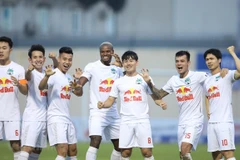 Câu lạc bộ Hoàng Anh Gia Lai tham dự AFC Champions League 2022. (Ảnh: PV/Vietnam+)