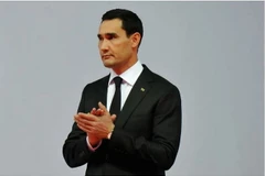 Chính trị gia Serdar Berdymukhamedov, 40 tuổi và là con trai của tổng thống đương nhiệm, được đánh giá là có triển vọng đắc cử. (Nguồn: AFP)