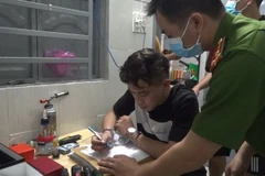 Đối tượng liên quan tới vụ án. (Ảnh: TTXVN phát)