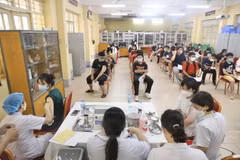 Phòng tiêm vaccine phòng COVID-19. (Ảnh: Minh Quyết/TTXVN)