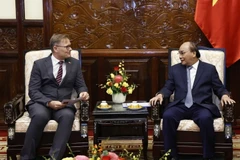 Hình ảnh Chủ tịch nước tiếp các Đại sứ trình Quốc thư 