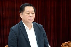 Ông Nguyễn Trọng Nghĩa, Bí thư Trung ương Đảng, Trưởng Ban Tuyên giáo Trung ương. (Ảnh: Quốc Dũng/TTXVN)